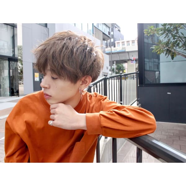 【メンズ限定♪】カットカラー炭酸シャンプースパ+眉カット¥6,400